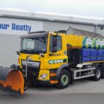 Scotland’s first construction hydrogen hub moves a step closer Salt spreader HGV retrofitted with a hybrid hydrogen system
