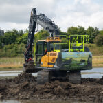 ‘Distinctive’ digger paints a positive picture for specialist contractor HX140A L