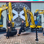 The Attachment Company joins Komatsu utility dealer network Laura McKechnie and William Forrest
