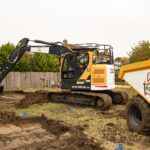 Hyundai machines leave groundworks contractor on a High Higham HD Hyundai excavator