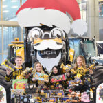 JCB employees embrace Christmas Toy Appeal JCB Christmas Toy Appeal