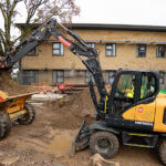 Plantforce invests in HW100A wheeled excavators Plantforce's HW100A wheeled excavator