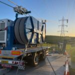 Balfour Beatty invests further in overhead line equipment fleet New puller/tensioner machine with 1800mm diameter bullwheels