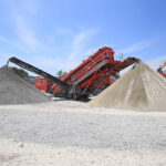 Finlay machines take key role in rebuilding Ukraine’s infrastructure Finlay 694+ portable triple deck screener