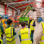 Speedy and Scouts team up to teach safety skills and foster passion for construction Scouts visit Speedy Hire site