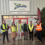 Local MP sees green tech progress at Speedy Hire’s innovation centre Chris Curtis MP visits Speedy Hire's innovation centre