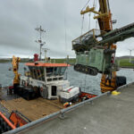 Ground investigation work supports Orkney renewable energy ambitions Central Alliance - rig mobilisation