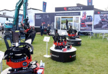 Rototilt to celebrate four decades of innovation in 2026 Rototilt stand at ScotPlant 2024