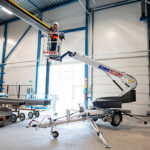 New aerial work platforms set for lift-off at bauma The DINO 120TLB