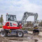 Takeuchi unveils new 7.5-tonne wheeled excavator TB370W Takeuchi