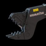 Komatsu Europe unveils new demolition attachments Komatsu attachments