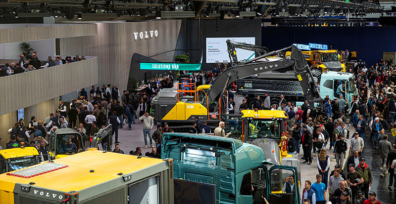 Volvo CE electrified Bauma 2025 with its first-ever zero-emission-only lineup