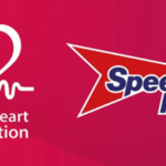Speedy Hire rolls out CPR training for colleagues British Heart Foundation and Speedy Hire logo