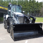 Finning UK & Ireland takes delivery of special edition Cat backhoe loader Special edition Cat 444 backhoe loader