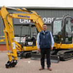 Marubeni-Komatsu appoints south east utility dealer Nunzio Rio, Crawfords Group sales director with Komatsu machines