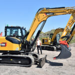 Sun shines on SANY’s Scottish dig day event Excavator