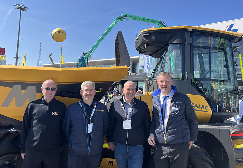 Mecalac stand, bauma