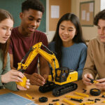 Rethinking Futures challenge attracts strong interest ahead of PlantWorx 2025 Students with model construction equipment