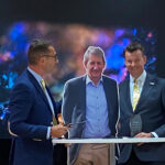 McHale Plant Sales earns top Metso dealer accolade McHale MD Tim Shanahan (centre) with Metso’s Carlos Padin, VP, distribution management organisation EMEA (left) and Juha Yli-Petäys, senior VP, global distribution management