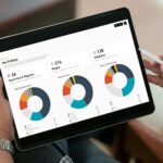 Report highlights ‘notable’ decrease in fatalities involving powered access equipment Tablet with IPAF safety report on screen