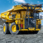 Field trials begin for Komatsu diesel trolley power agnostic truck Komatsu Power Agnostic 930E truck