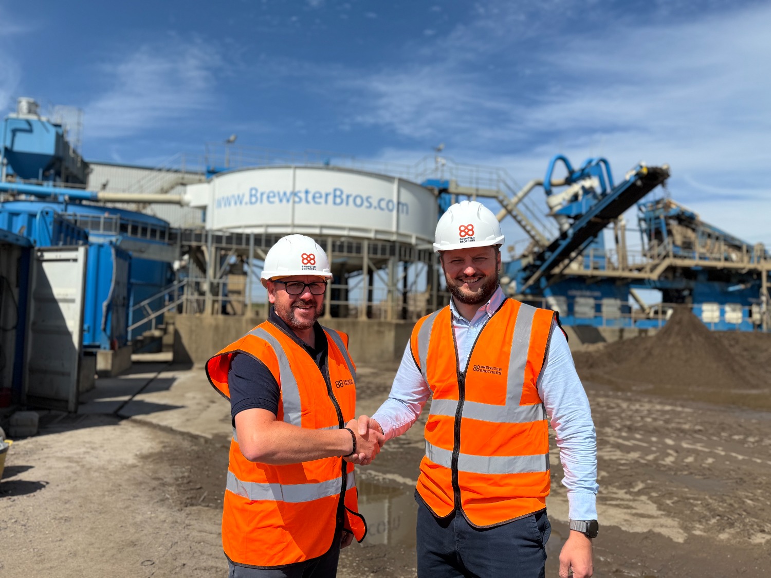 Darren Forrester, new Head of Operations alongside Scott Brewster, Managing Director at Brewster Brothers.