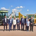 Flannery boosts JCB offering with 220 new machines in £22m deal From left to right are: Flannery Plant Hire MD Patrick Flannery, George Bamford, Mary Flannery, JCB Chairman Anthony Bamford, Pat Flannery Snr, Paul Flannery, Thomas Flannery and Martin Flannery.