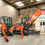GAP adds 723 new Kubota excavators to hire fleet Kubota mini-excavators in GAP livery