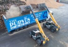 Liebherr has a handle on Fife double trouble Telehandlers operating at recycling centre