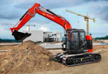 Latest Kubota innovations poised for UK debut at PlantWorx Kubota U145 crawler excavator