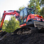 Bespoke Kubota midi-excavator proves its worth for Drymen contractor KX085-5 midi-excavator