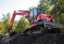 Bespoke Kubota midi-excavator proves its worth for Drymen contractor KX085-5 midi-excavator