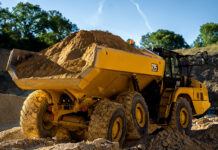 Cat unveils next generation articulated trucks Cat articulated truck