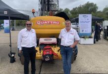 Quattro celebrates NVN award win for battery-electric conversion innovation Jason Petersen (left) and John Murphy