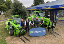 Ernest Doe Construction joins Merlo dealer network Merlo machines at Ernest Doe