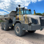 Rokbak haulers impress on luxury Utah housing project Rokbak truck