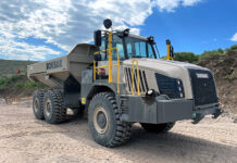 Rokbak haulers impress on luxury Utah housing project Rokbak truck