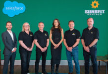 Sunbelt Rentals ramps up digital transformation journey Sunbelt Rentals & Salesforce Team photo