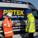 Pirtek ramps up mental health focus in ‘hard hat’ industries Construction workers engaged in conversation