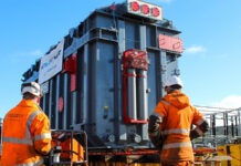 Collett & Sons completes delivery of three transformers to New Cumnock Substation Transporters at New Cumnock Substation