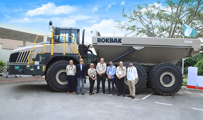 Rokbak RA40 at Nigeria Mining Week