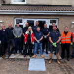 Speedy Hire volunteers help transform North Ayrshire garden into outdoor haven Garden following transformation project
