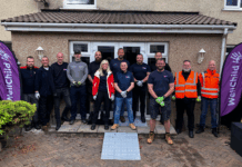 Speedy Hire volunteers help transform North Ayrshire garden into outdoor haven Garden following transformation project