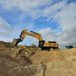 SANY concludes sale of firm’s first 80-tonne excavator in the UK SANY 80-tonne excavator working in a quarry