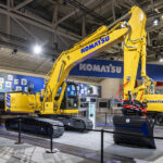 Deep collaboration can encourage greater tiltrotator adoption in the UK Komatsu excavator with a tiltrotator
