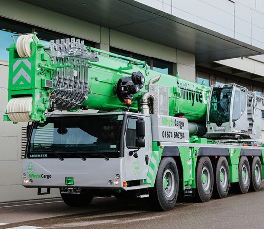 Whyte Cargo expands crane fleet with new Liebherr LTM 1230-5.1 Liebherr LTM 1230-5.1