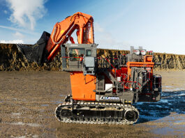 First Hitachi EX2000-7 ultra-large excavator arrives in Europe Hitachi ultra-large excavator