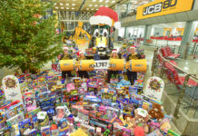 JCB employees deliver record year for Christmas Toy Appeal JCB Christmas Toy Appeal