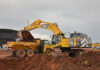 New GDL fleet additions to help deliver EGL1 project at Torness Construction equipment at Torness site