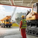 BPI teams up with NMT International Shipping UK to boost overseas machinery buyers Plant machinery on ship